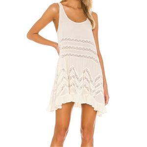 Free people Slip Voile Trapeze Dress